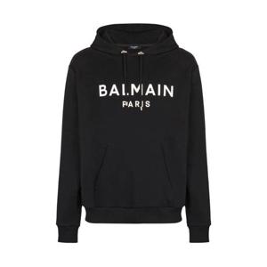 25 FW 발망 로고 프린트 코튼 후드티 GH1JR007BD45 TP445085403