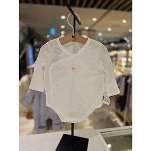 [블루독베이비] 26 SS(WH)구름모달 배내바디수트(4617004005)출산 봄 간절기 모자 신생아 유아 선물 조카