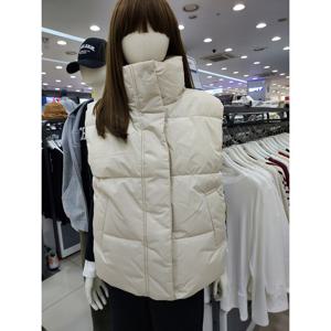 [에꼴리에]하이넥 푸퍼 웰론 조끼 23RT151_DJ