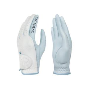 M 포트메인골프장갑 NQC T3142PGL02WHT TWO TONED LEATHER GLOVE (A PAIR) - WHITE