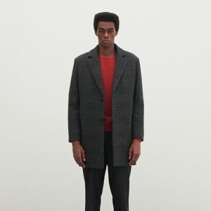 [웰메이드]울 혼방 글렌체크 코트 2종택 MUEEH4WA121