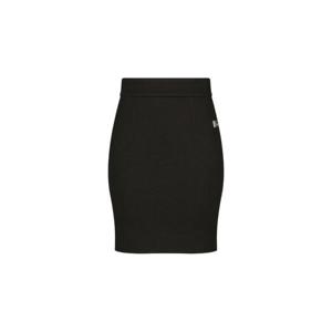 25 FW 돌체앤가바나 DG 로고 밀라노 골지 미니 스커트 F4CJDTFUGPN TP432512267