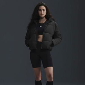 나이키 스포츠웨어 클래식 패딩 여성 써마 핏 루즈 후드 재킷 FZ5900-010