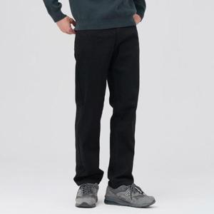 체이스컬트 동백01 기모 블랙 슬림 데님 EFRK2325D