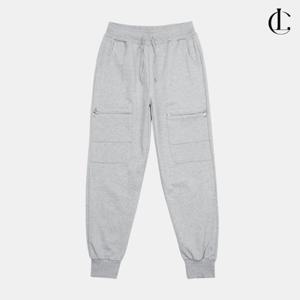 엘케이트 여성 겨울 기모 포켓 카고 바지 조거 트레이닝 팬츠 LSJP005