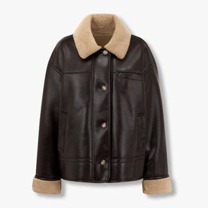 [톰보이] 보아 퍼 신세틱 무스탕 점퍼 9105461116