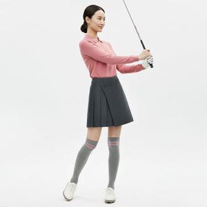 샵앤) 국산 여성 주름랩 속바지 겨울 골프 미니 스커트 NS-WSK-20927-차콜