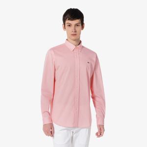 라코스테 공식 남성 뉴 저지 스트라이프 셔츠 CH442E-55G T03