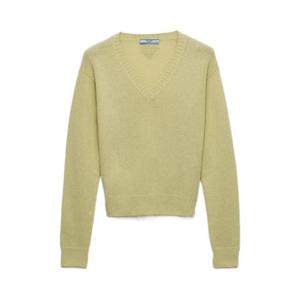 25 FW 프라다 V넥 골지 스웨터 P24Z2ASOOO17ZN TP445665062