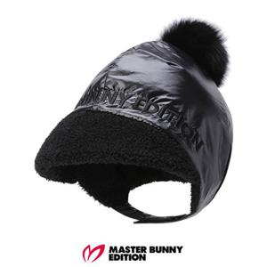 [마스터바니에디션] (421E4CP503) 여성 폭스퍼 폼폼 덤블 안감 보닛햇