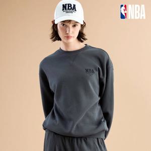 NBA  남녀공용 커플 오버핏 맨투맨253TS011그레이
