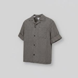 보테가베네타 노티드 비스코스 체크 셔츠 - 베이지  776819V4YF09133