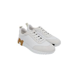 [엘러브] 새상품 에르메스 바운싱 스니커즈 38 화이트 5HA1289