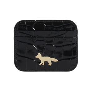 [당일발송]메종키츠네 스틸로고 크로커다일 카드지갑 OW05700LR0045 P199