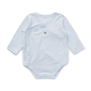 [블루독베이비8] 26SS봄신상 (BL)구름모달배내바디수트B HJ (4617004006) (BLUEDOG BABY 유아 출산 백일 선