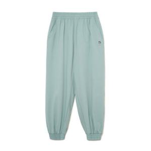 MLB바지 JQT 3FWPB2034-43MTM 여성 베이직 애슬레저 미디움로고 우븐 조거팬츠