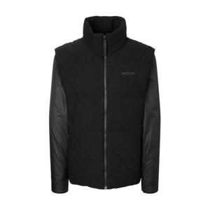 [헤지스골프]블랙 남성 3 in 1 경량 구스 다운 점퍼(HUJU5D751BK)