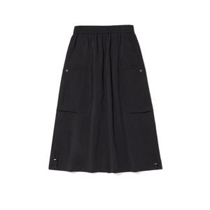 인터크루 여성  파카링 장식 미디 스커트 ITZ3SL51ABK (블랙)