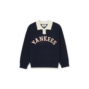 MLB키즈긴팔티 JQT 7AKPV0144-50NYS 바시티 니트풀오버 뉴욕양키스