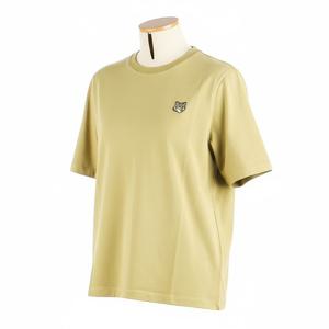 메종키츠네 여성 볼드 폭스 헤드 반팔 티셔츠 (MW00127KJ0119 CANVAS) 24SS