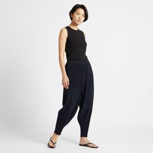 이세이미야케HP46JF451 75 옴므플리세 베이직 9부 팬츠 네이비