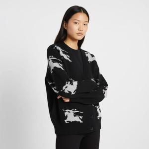 클리어런스  버버리23FW 8070327 A6590 브리타니 여성 올오버 실크 가디건