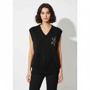 메종 마르지엘라   마르지엘라23FW S29FB0097 S18267 511 자수 양모 베스트 네이비