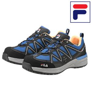 휠라 안전화 F402 블루 4인치 필라 안전화 FILA
