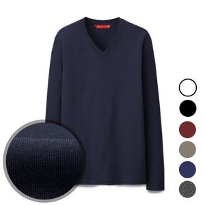 알베테 기본무지티 브이넥 긴팔 BE-LV