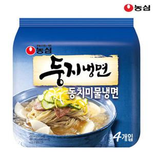농심 둥지냉면동치미물냉면161gx4봉
