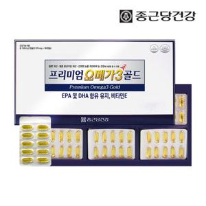 종근당건강 프리미엄 오메가3 비타민E 1세트(6개월분)+쇼핑백