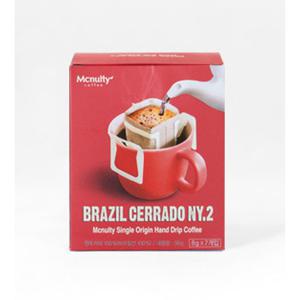 맥널티 브라질 세라도 NY.2 핸드드립 원두커피 7개입