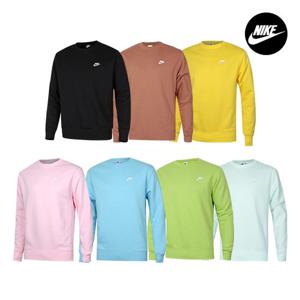 나이키 클럽 스몰로고 크루넥 기모 맨투맨 긴팔티셔츠