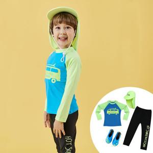 [아이스샌드]아이스샌드 남아동래쉬가드세트+아쿠아슈즈  BR-88099K