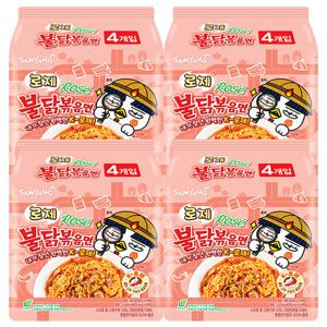 삼양 로제 불닭볶음면 140g 16개