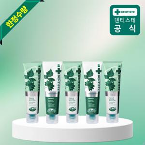[체험특가/한정수량] 덴티스테 단독 인기구성 체험팩 20g 5종팩 (플러스화이트 프로 20g 3개 + 안티 20g 2개)