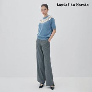 라삐아프 25FW 윈터 기모 헤링본 팬츠 1종 차콜