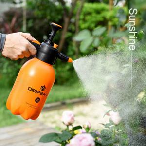 원터치 고압 압축 분무기 2리터 직사 안개 분사 모드 조절