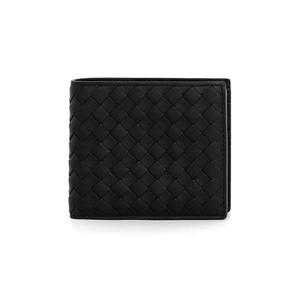 보테가베네타 138625 V4651 1000 인트레치아토 뷰 포켓 반지갑