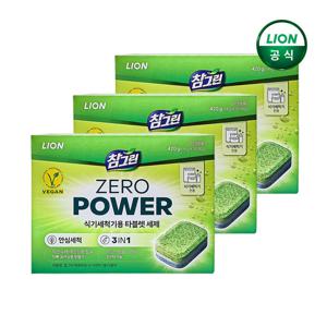 참그린 제로파워 식기세척기 타블렛 세제(30입) X 3개