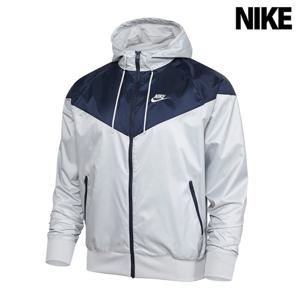 [나이키] 남성 윈드러너 NSW 우븐 후디 재킷 그레이 DA0001-077