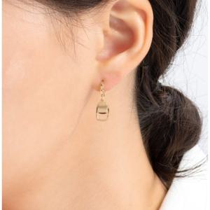 미니골드 14K 베르 스퀘어 귀걸이 EETM4561