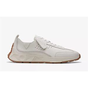 CLAOXC4118MF9 금강제화 랜드로바 클락스 남성 CRAFT SPEED 화이트 누벅 스니커즈