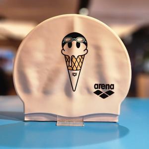 [아레나] 아이스크림 실리콘수모 A4AC1AC15WHT-IDG