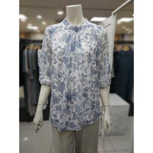 엠씨 세이브존04 넥라인포인트 쉬폰블라우스 c32b162