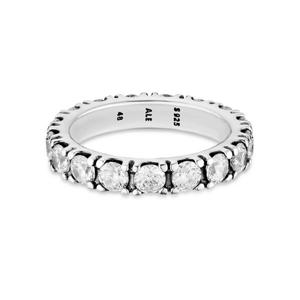 판도라 반지 190050C01 스파클링 로우 이터니티 실버