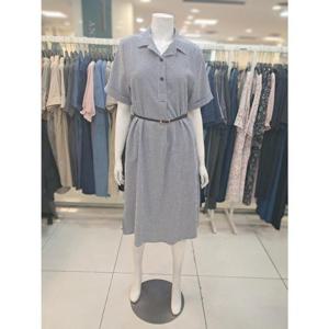 아르테 세이브존07 체크 카라넥 반팔원피스 DQBPWO060