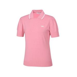 [와이드앵글] 여성 CO 간절기 반팔 폴로 풀오버 L_WWU24K51P5