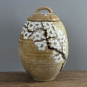 모래분청 매화 20kg 쌀독 쌀통 현관 소금 항아리