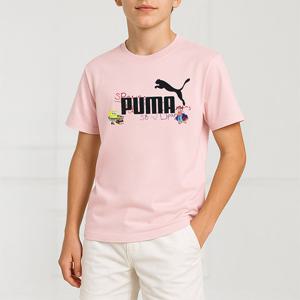 [푸마 키즈]푸마 아동 스폰지밥 반팔티 핑크 622212-24